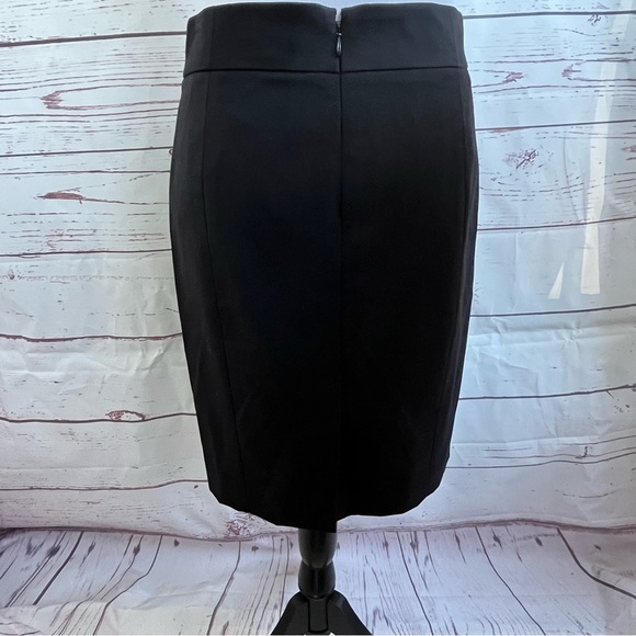 J. Crew black wool pencil skirt size 2 - Picture 2 of 5